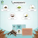 Orgoveda 100% Natural Handmade Arabian Oudh Soap – 100g - Image 2