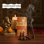 Coral Jasmine Dhoop Cone - Image 2