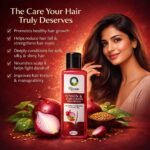 Onion and Methi Shampoo – 200ml - Image 3