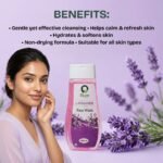 Lavender Face Wash 200ml - Image 3