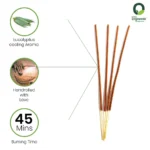 Orgoveda 100% Natural Luxury Fragrance Eucalyptus Incense Sticks – Pack of 50 sticks - Image 5