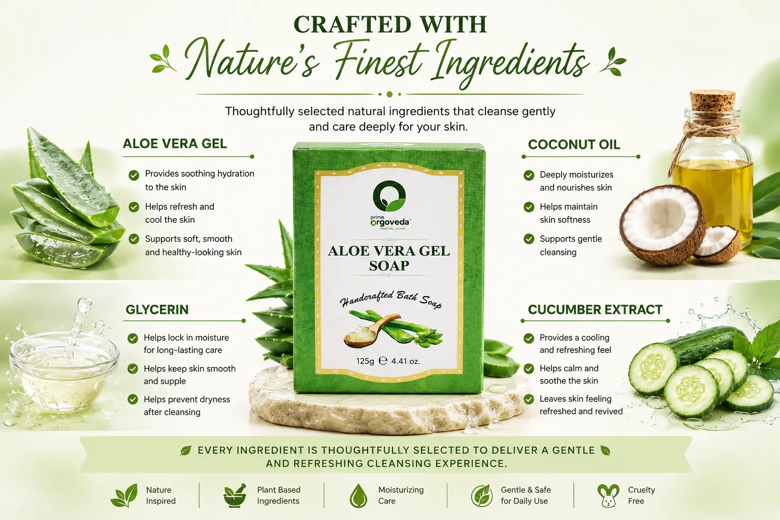 Aloe Vera Gel Soap