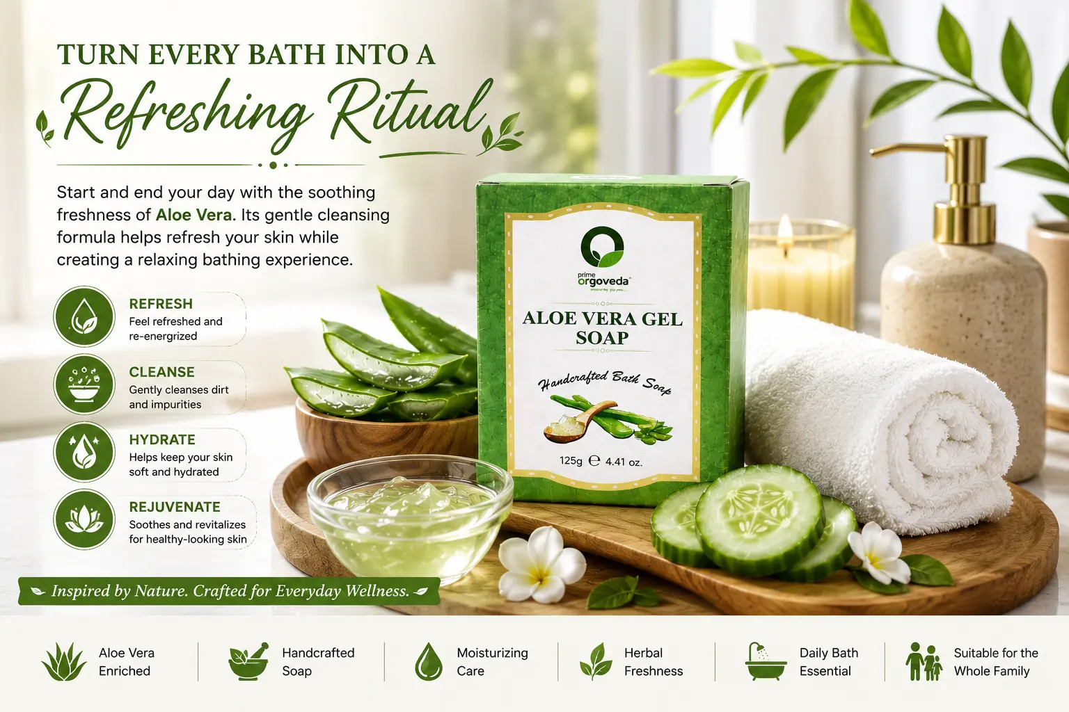 Aloe Vera Gel Soap