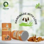 Coral Jasmine Dhoop Cone - Image 5