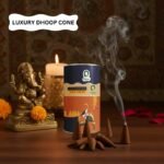 Dark Jasmine Dhoop Cone - Image 2