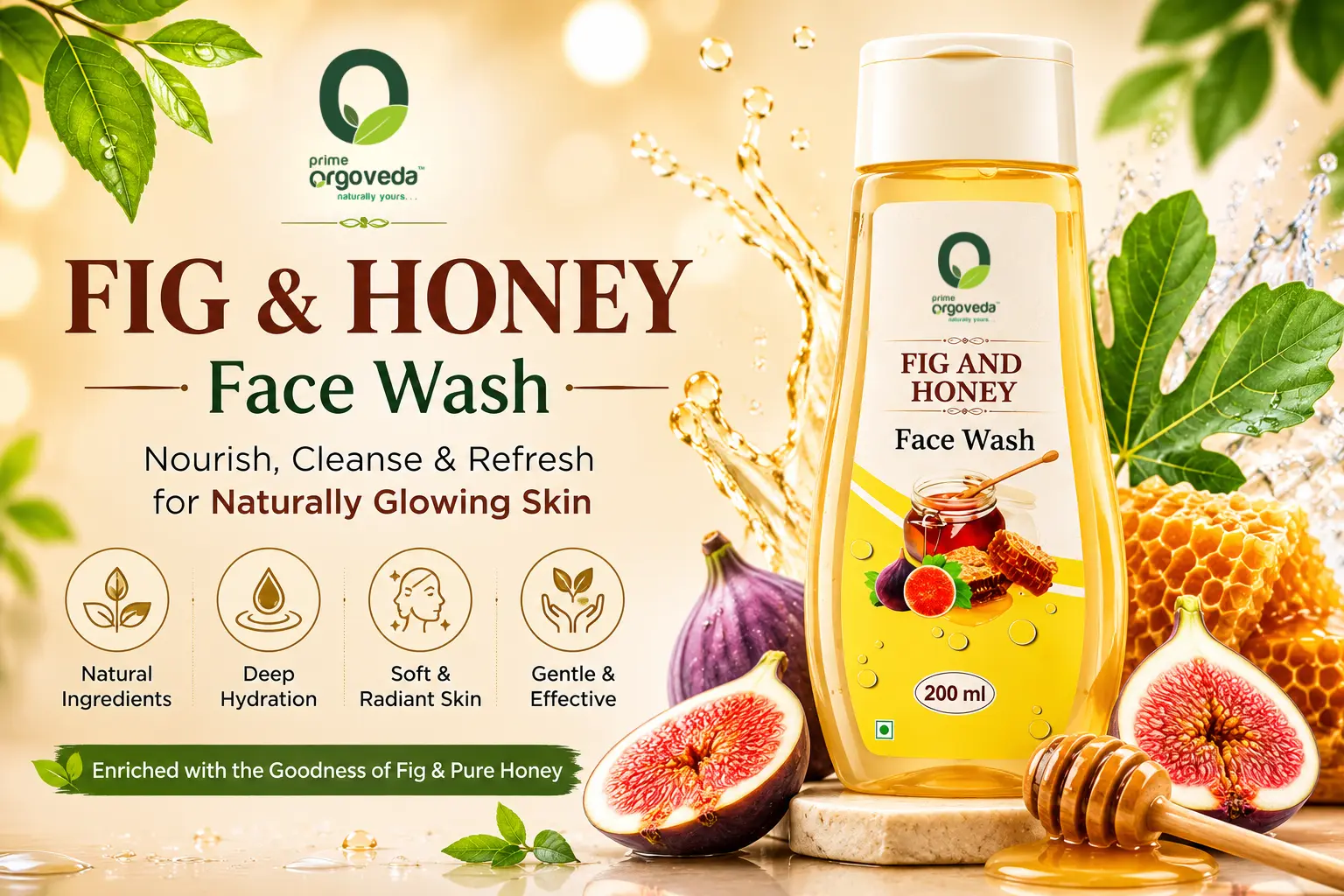 Fig and Honey Facewash