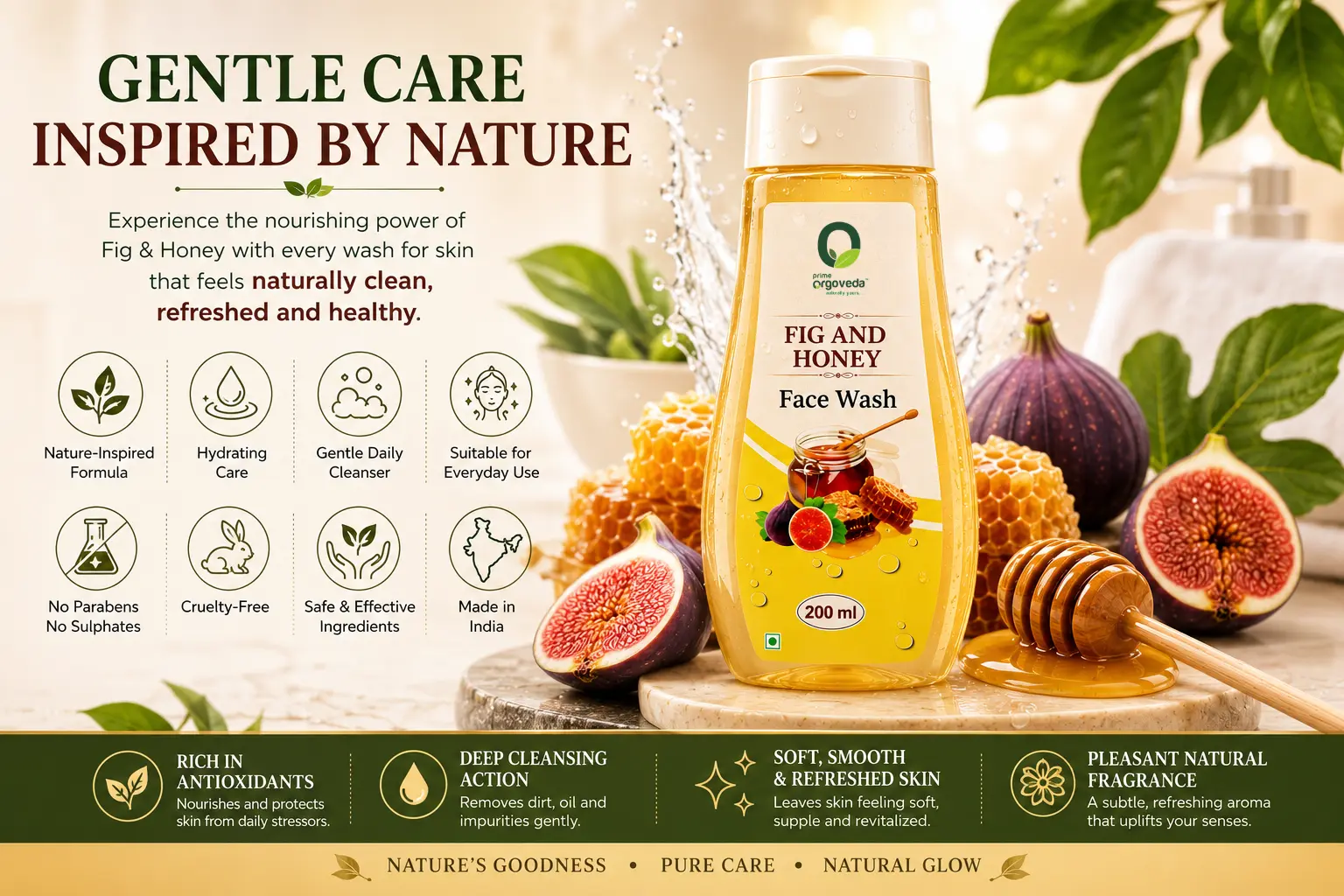 Fig and Honey Facewash