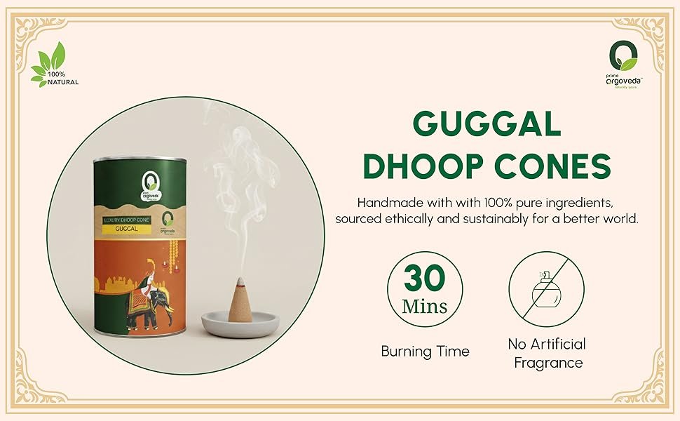 Guggal Dhoop Cones