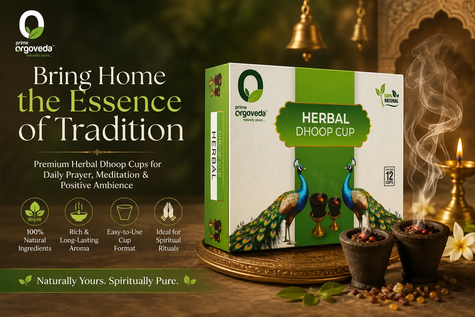 Herbal Dhoop Cups
