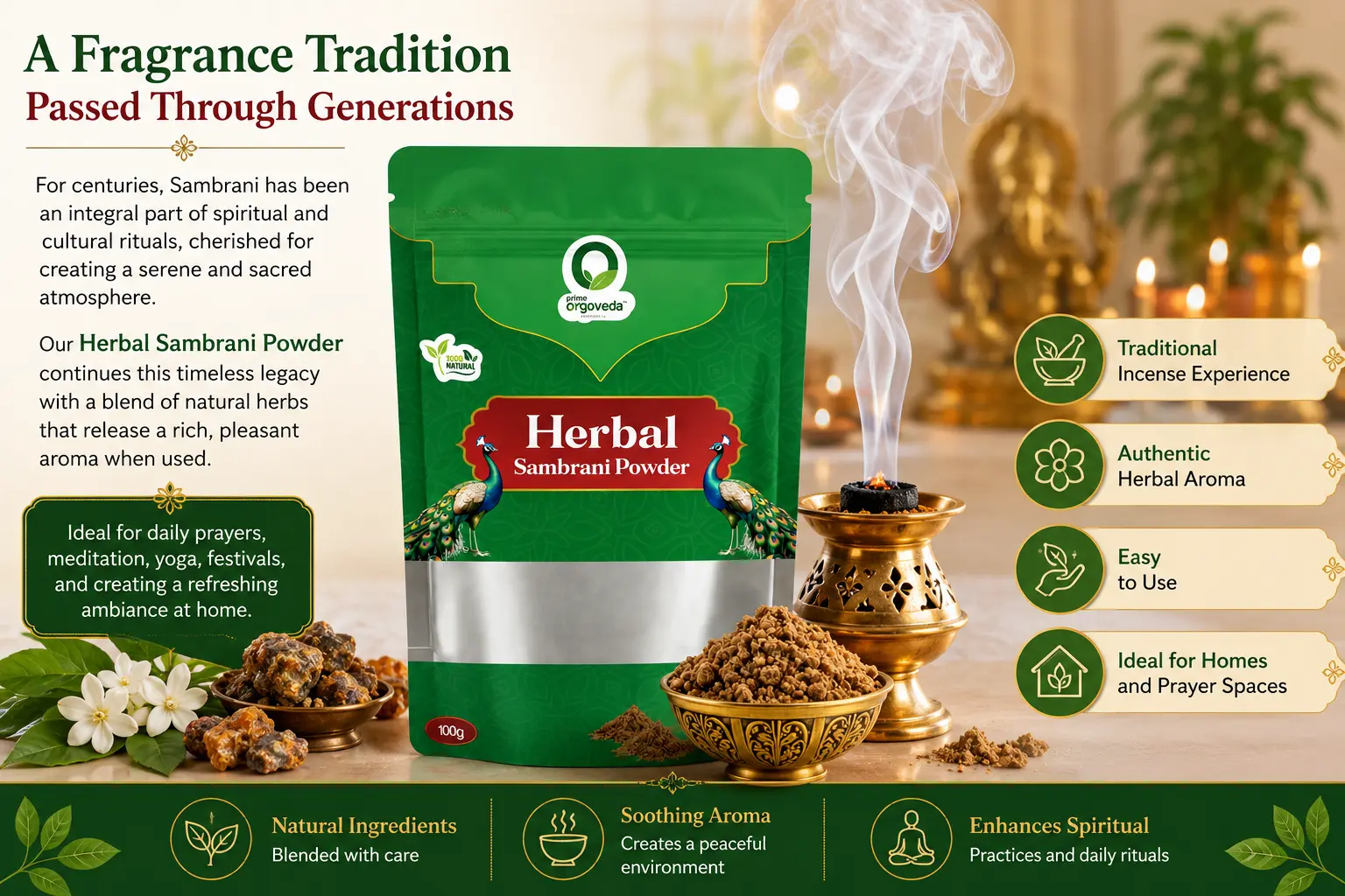 Herbal Sambrani Powder
