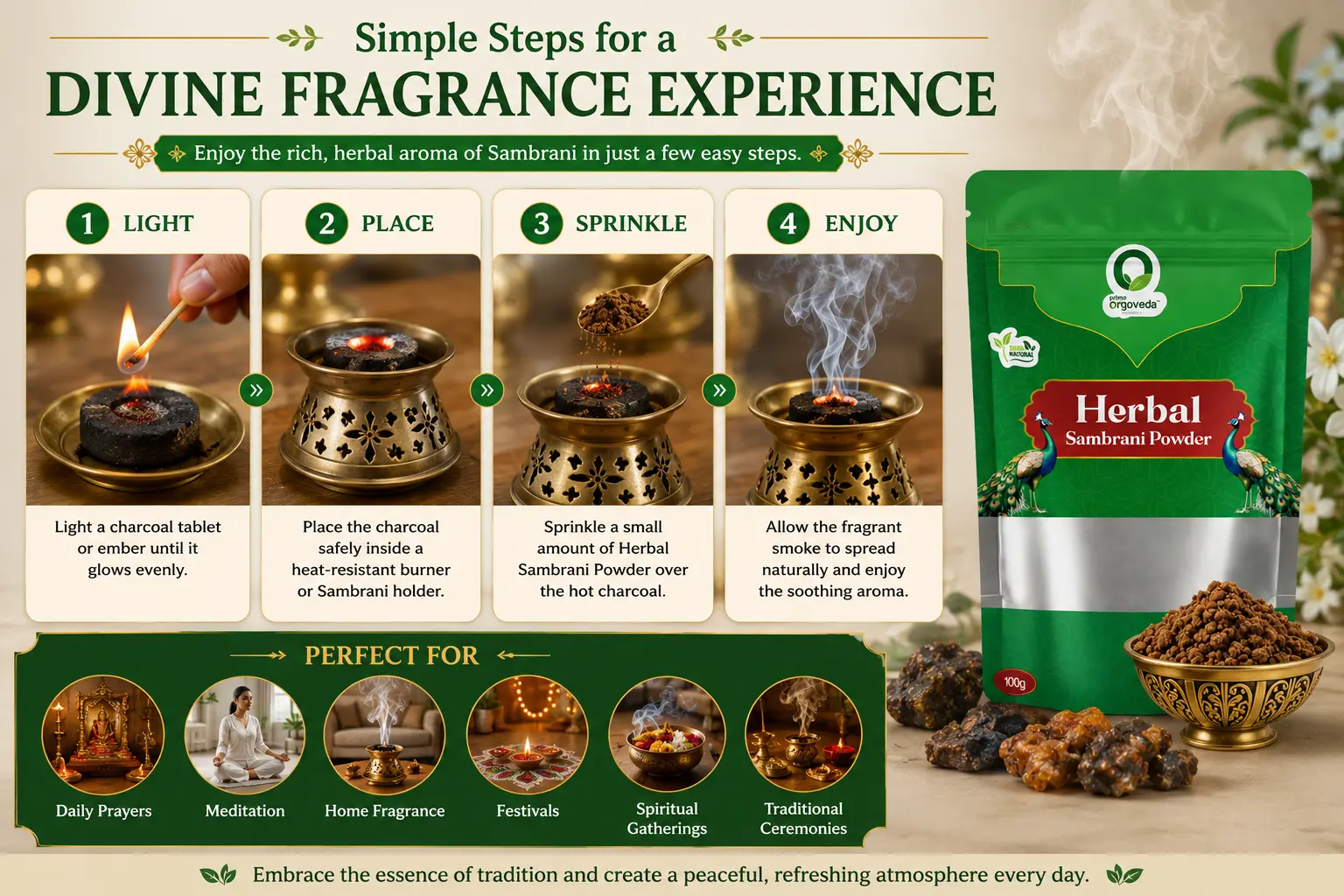 Herbal Sambrani Powder