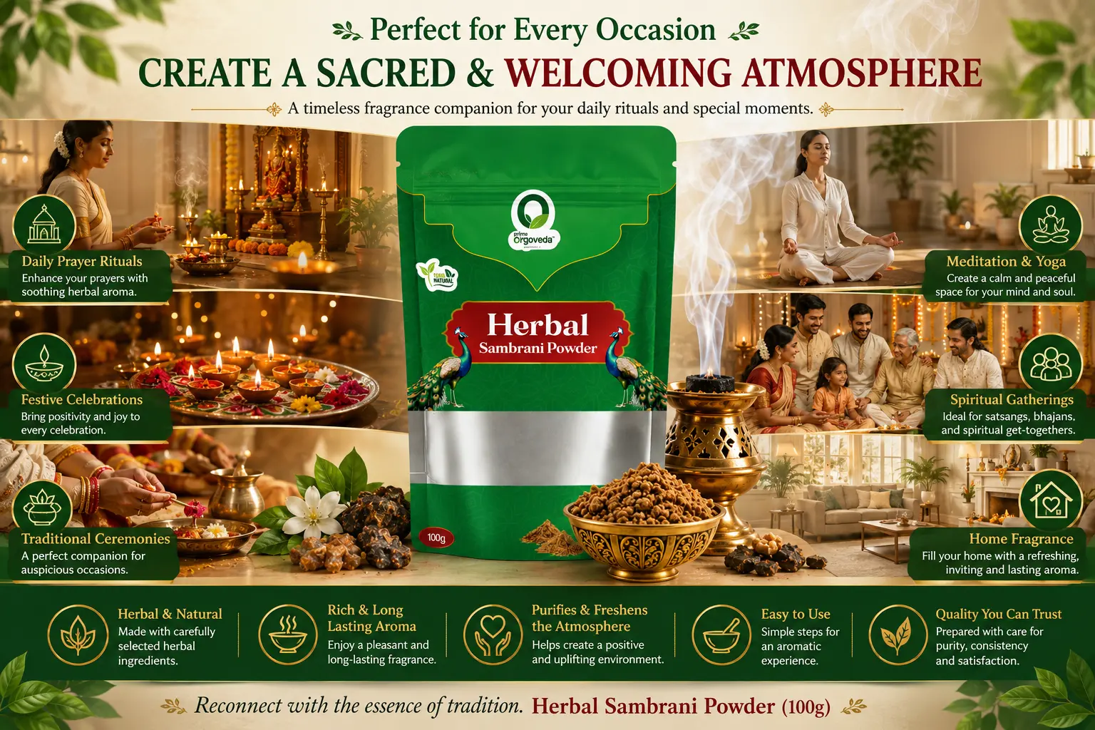 Herbal Sambrani Powder