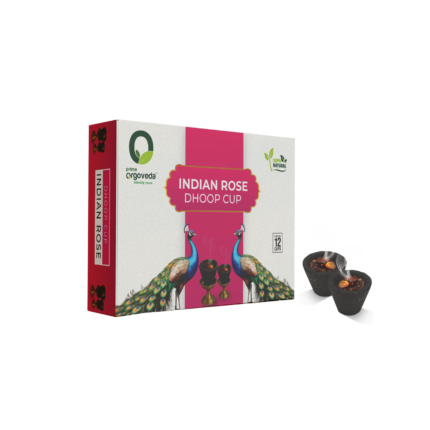 Indian Rose Dhoop Cups
