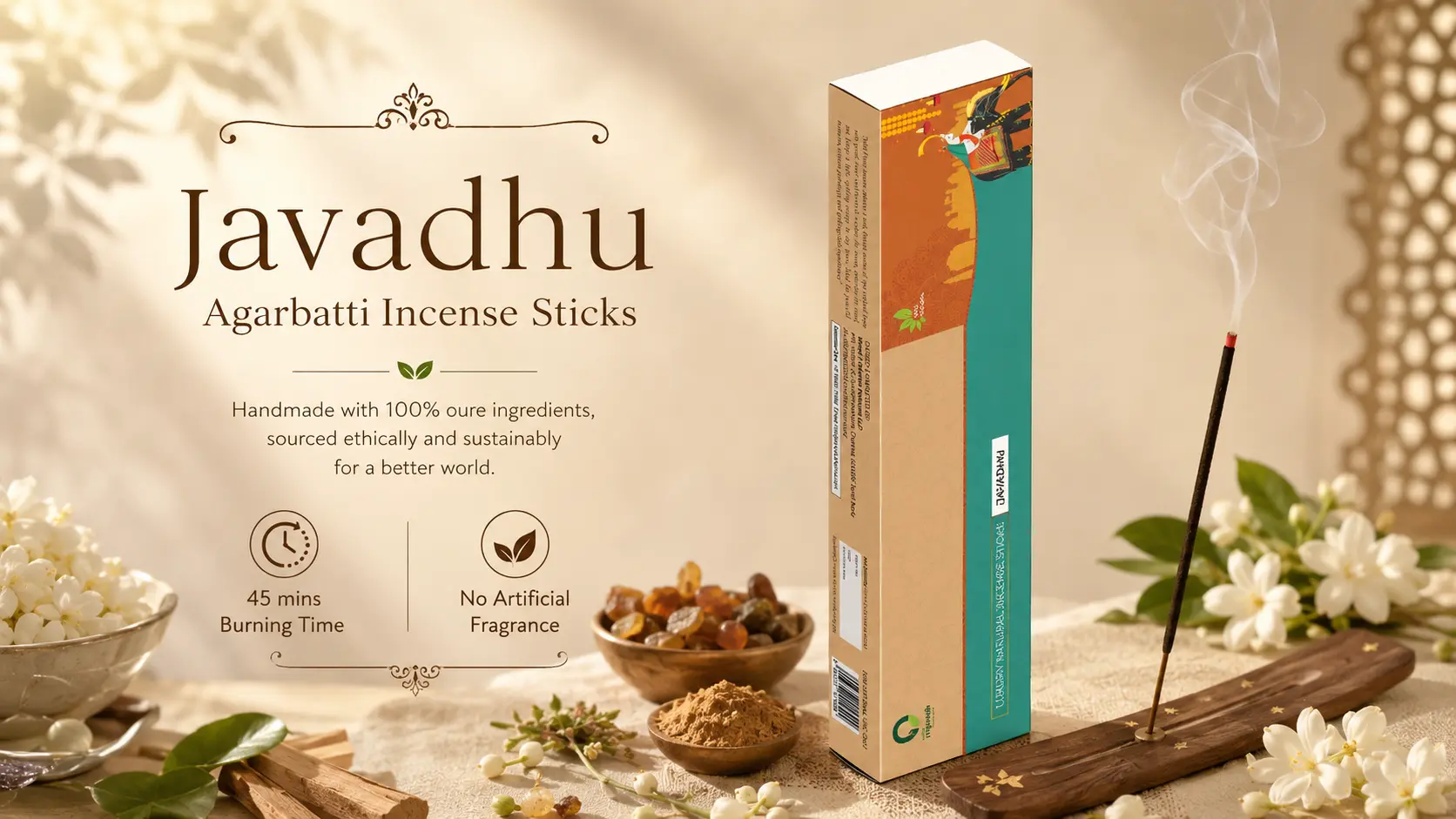 Javadhu Agarbatti Incense Sticks