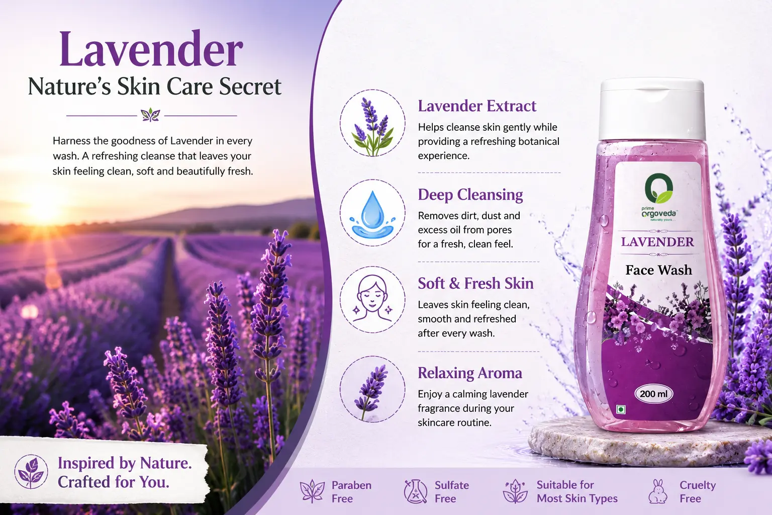 Lavender Facewash