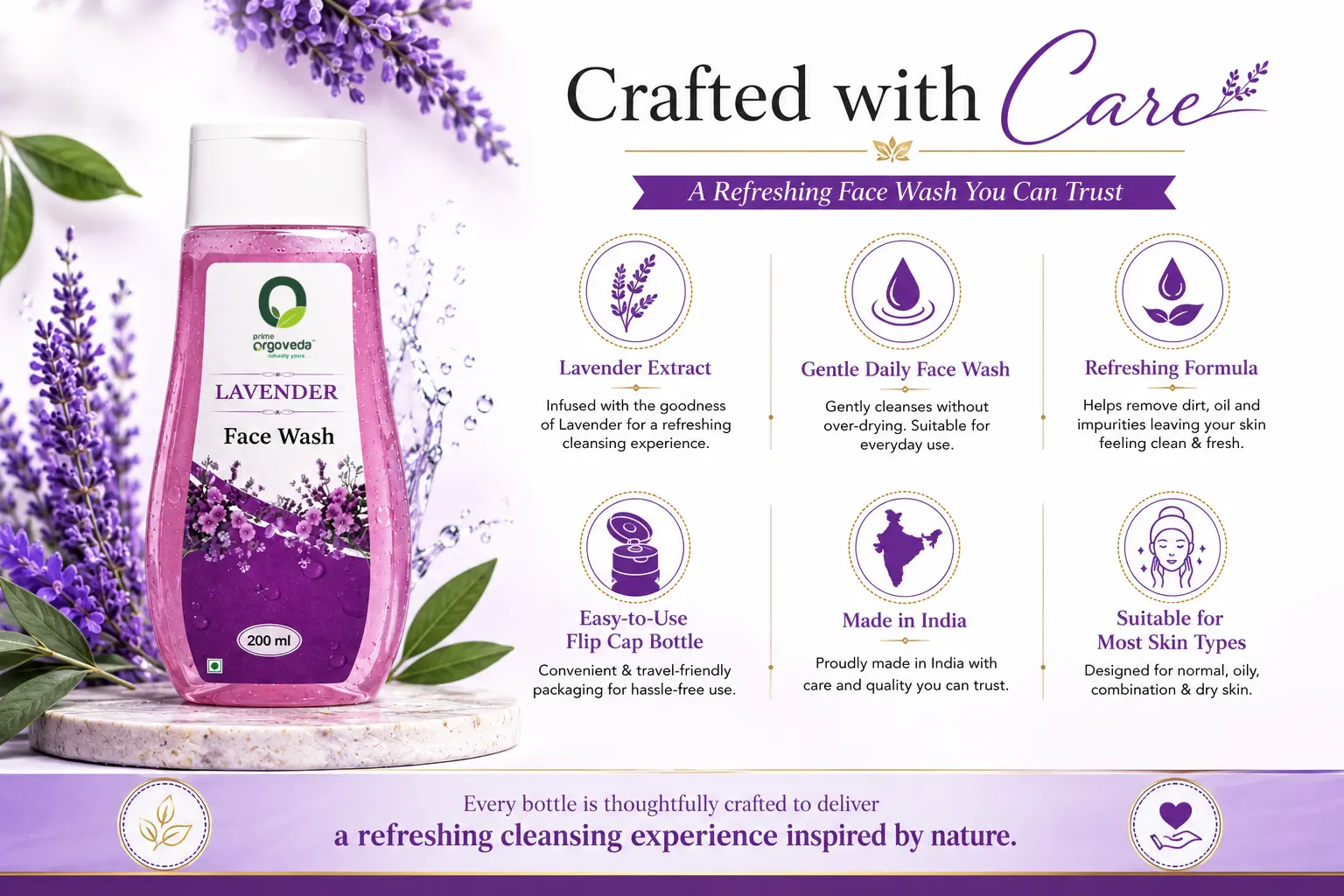 Lavender Facewash