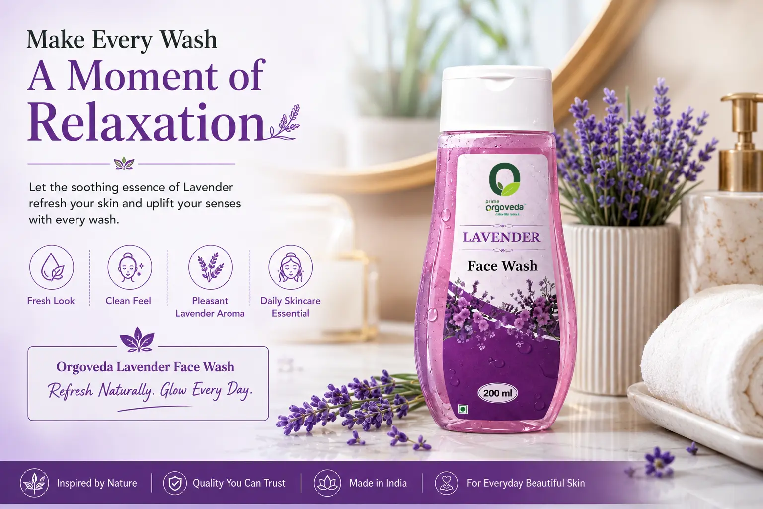 Lavender Facewash