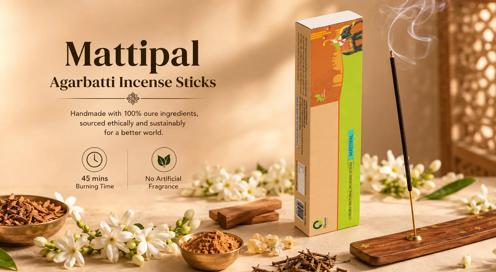 Mattipal Agarbatti Incense Sticks