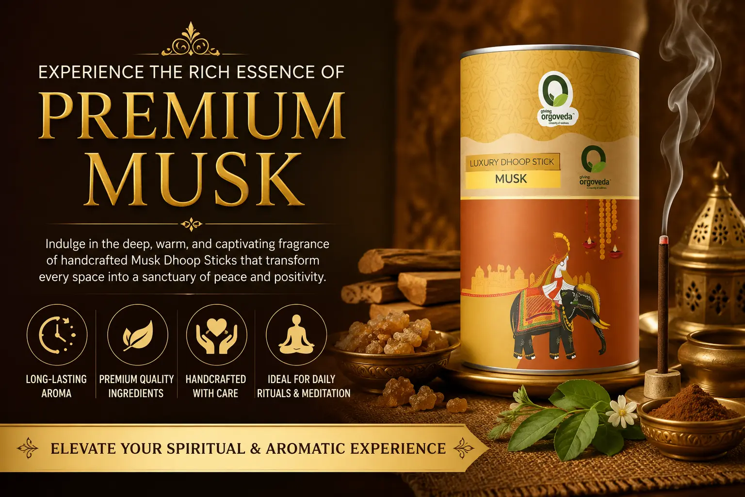 Musk Dhoop Sticks