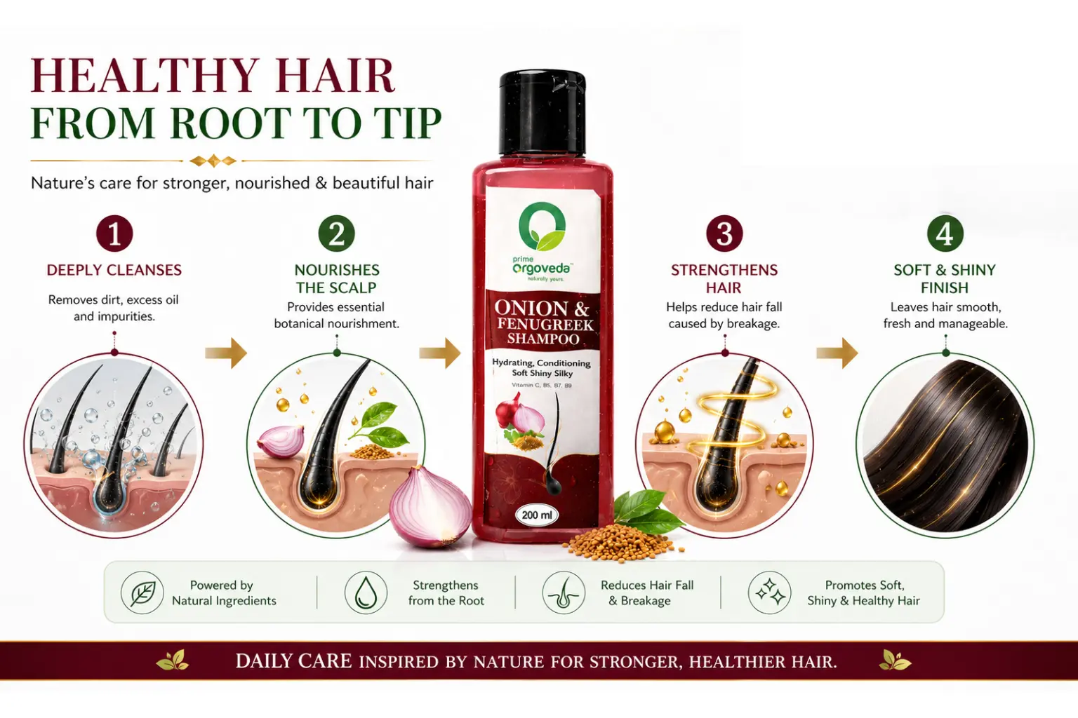 Onion and Methi Shampoo