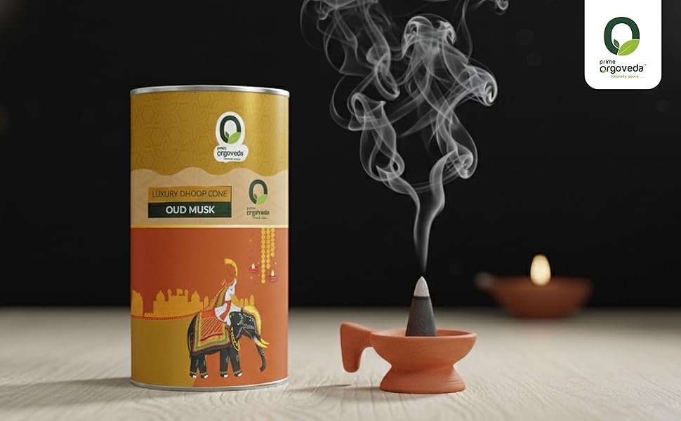 Oud Musk Dhoop Cones