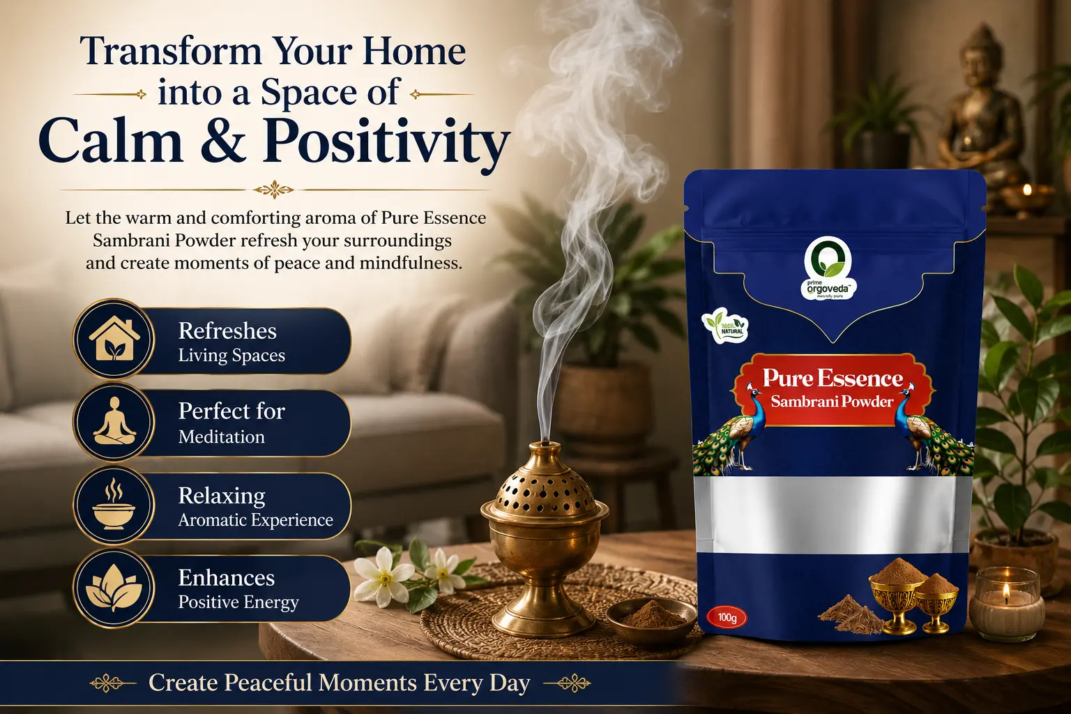 Pure Essence Sambrani Powder