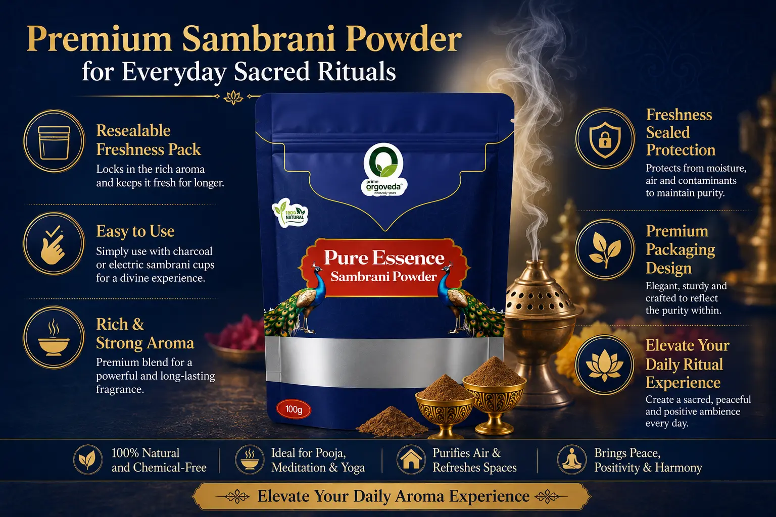 Pure Essence Sambrani Powder