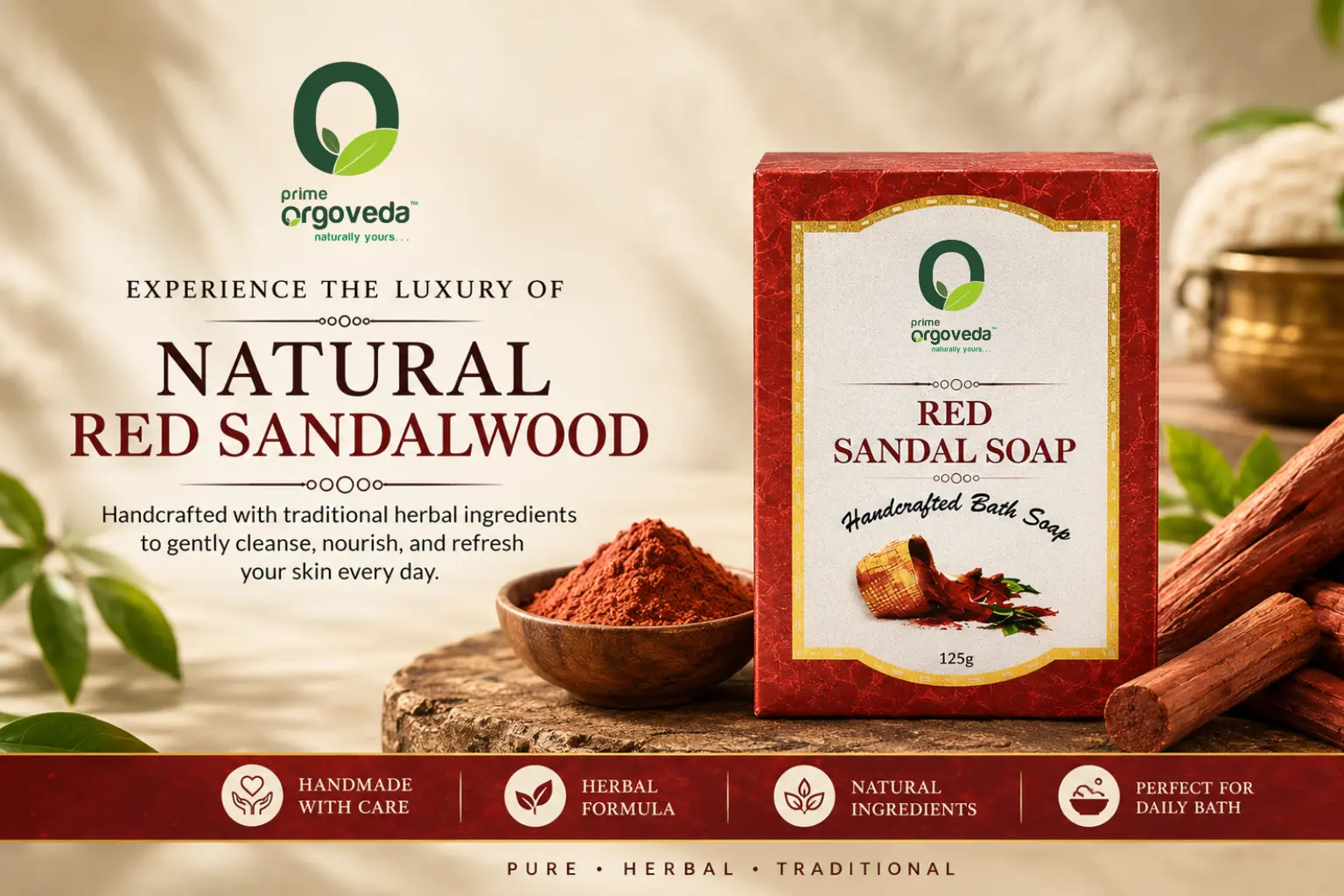 Red Sandalwood Soap