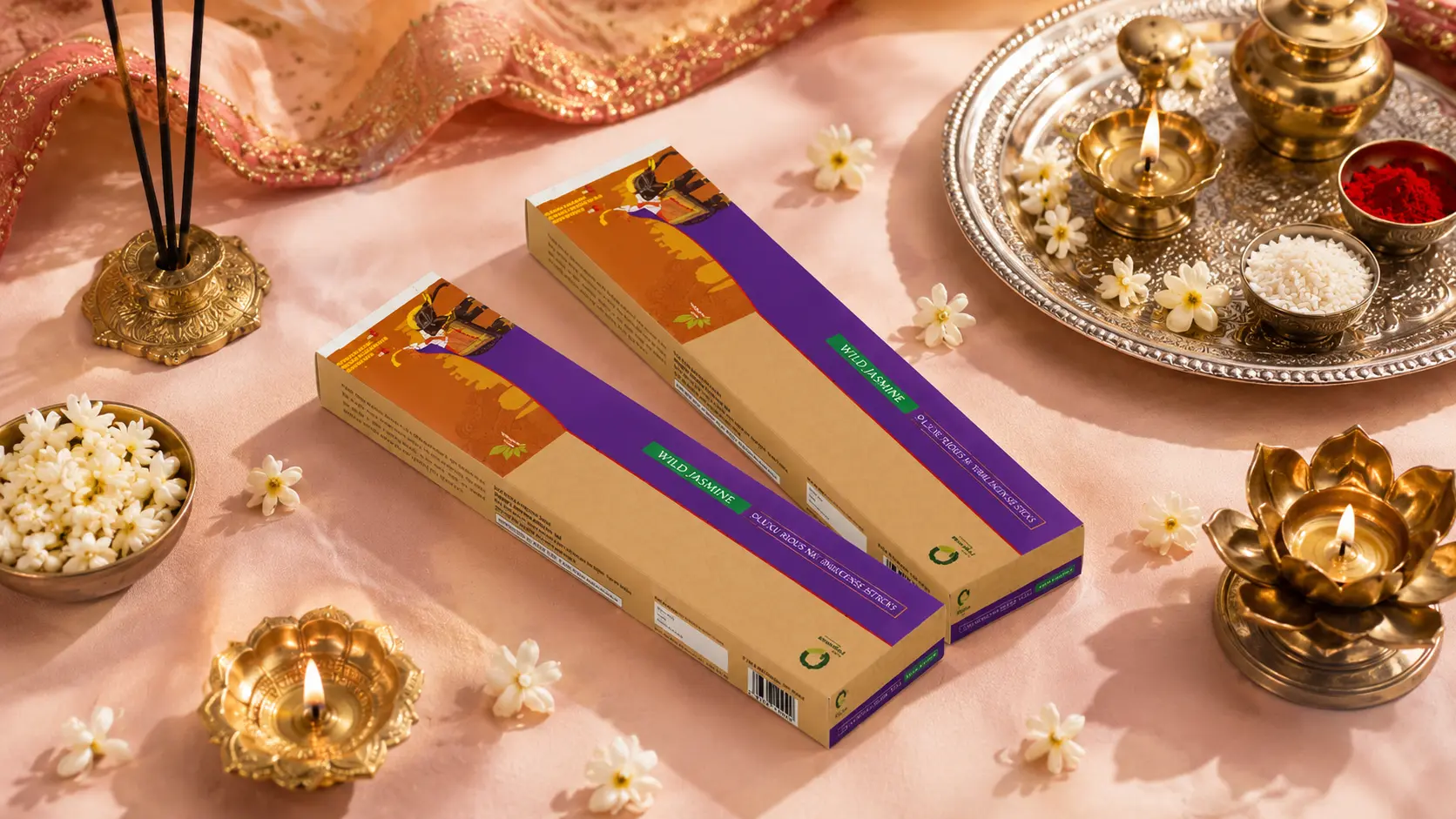 Wild Jasmine Agarbatti Incense Sticks