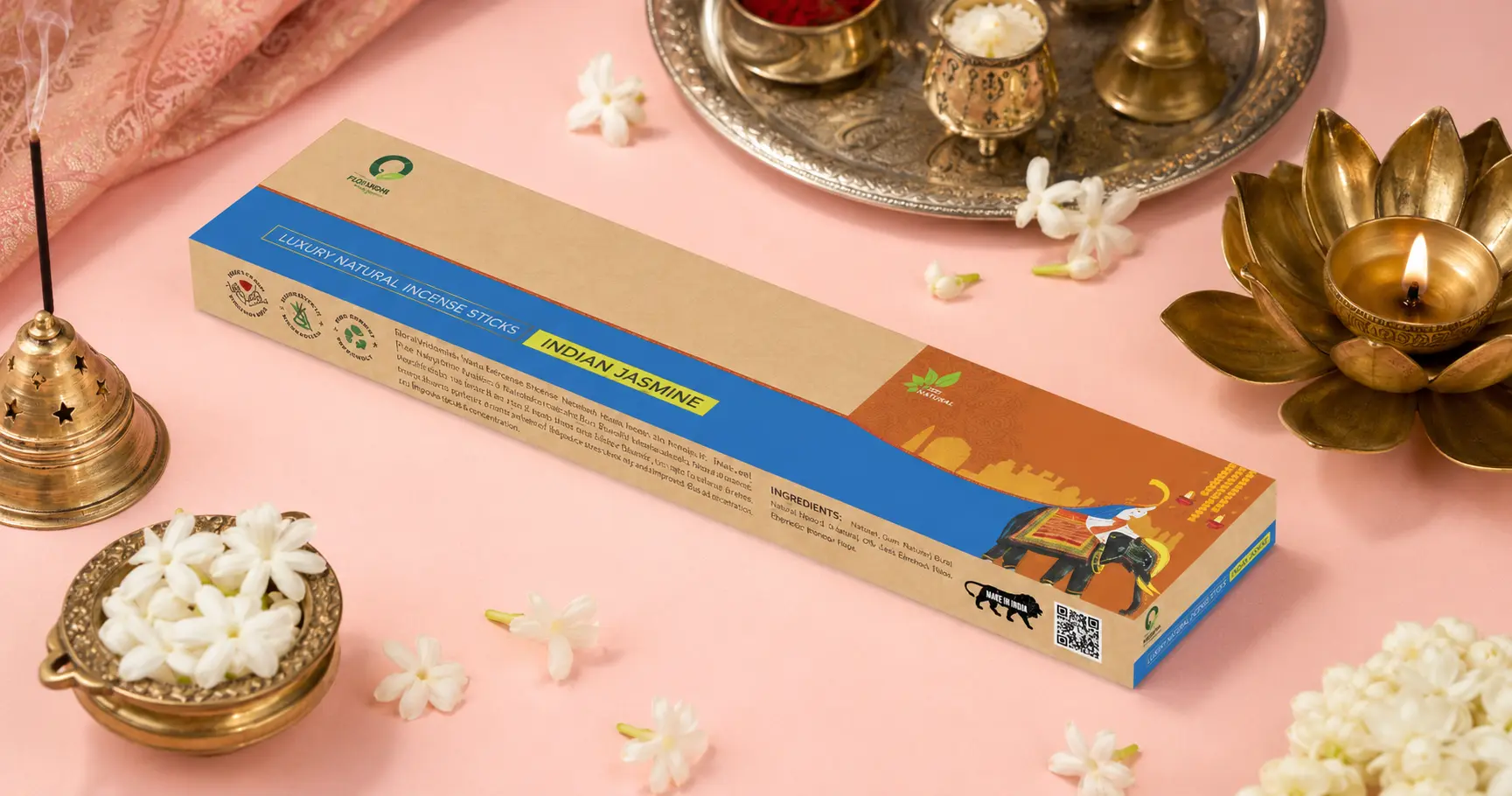 Indian Jasmine Agarbatti Incense Sticks