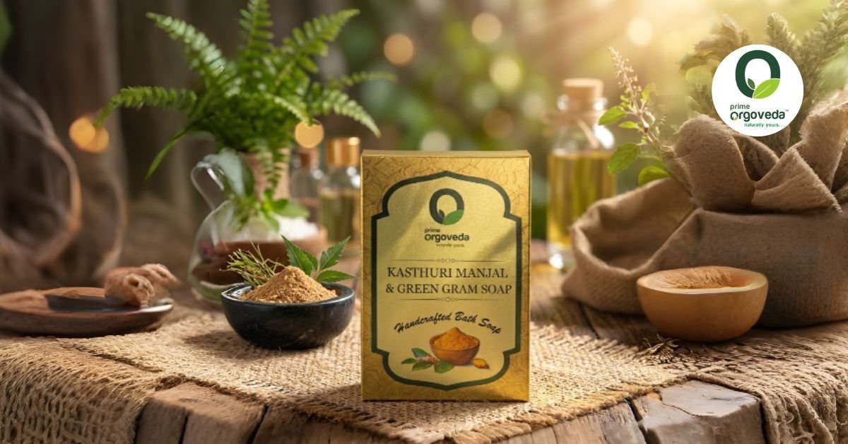 Kasturi Manjal and Green Gram Soap