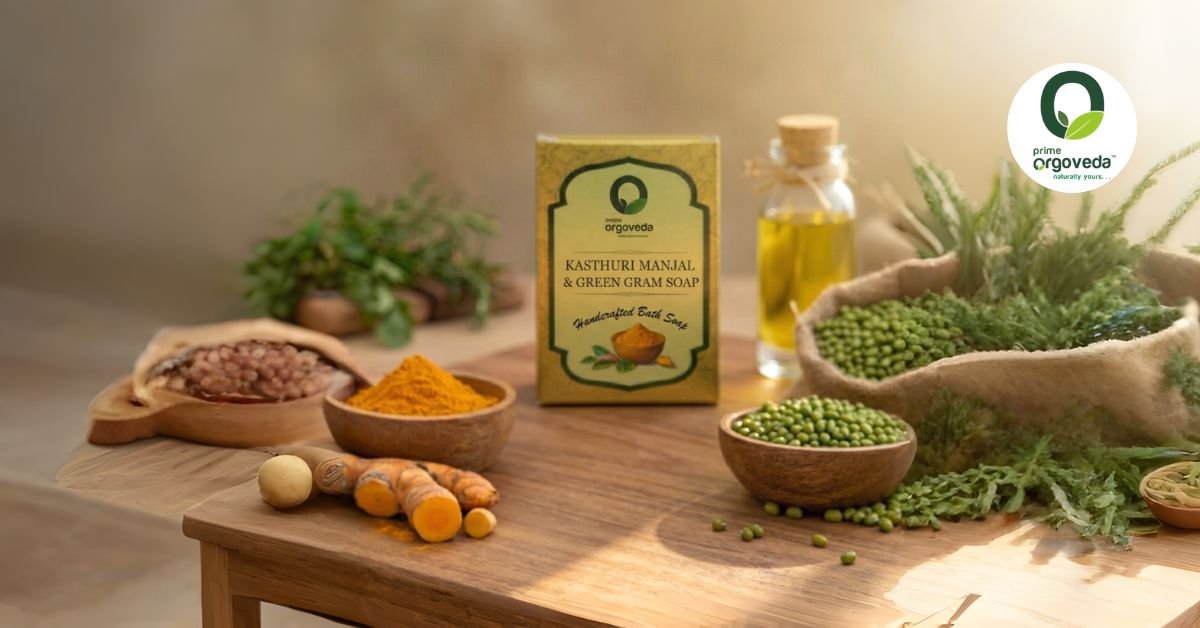 Kasturi Manjal and Green Gram Soap