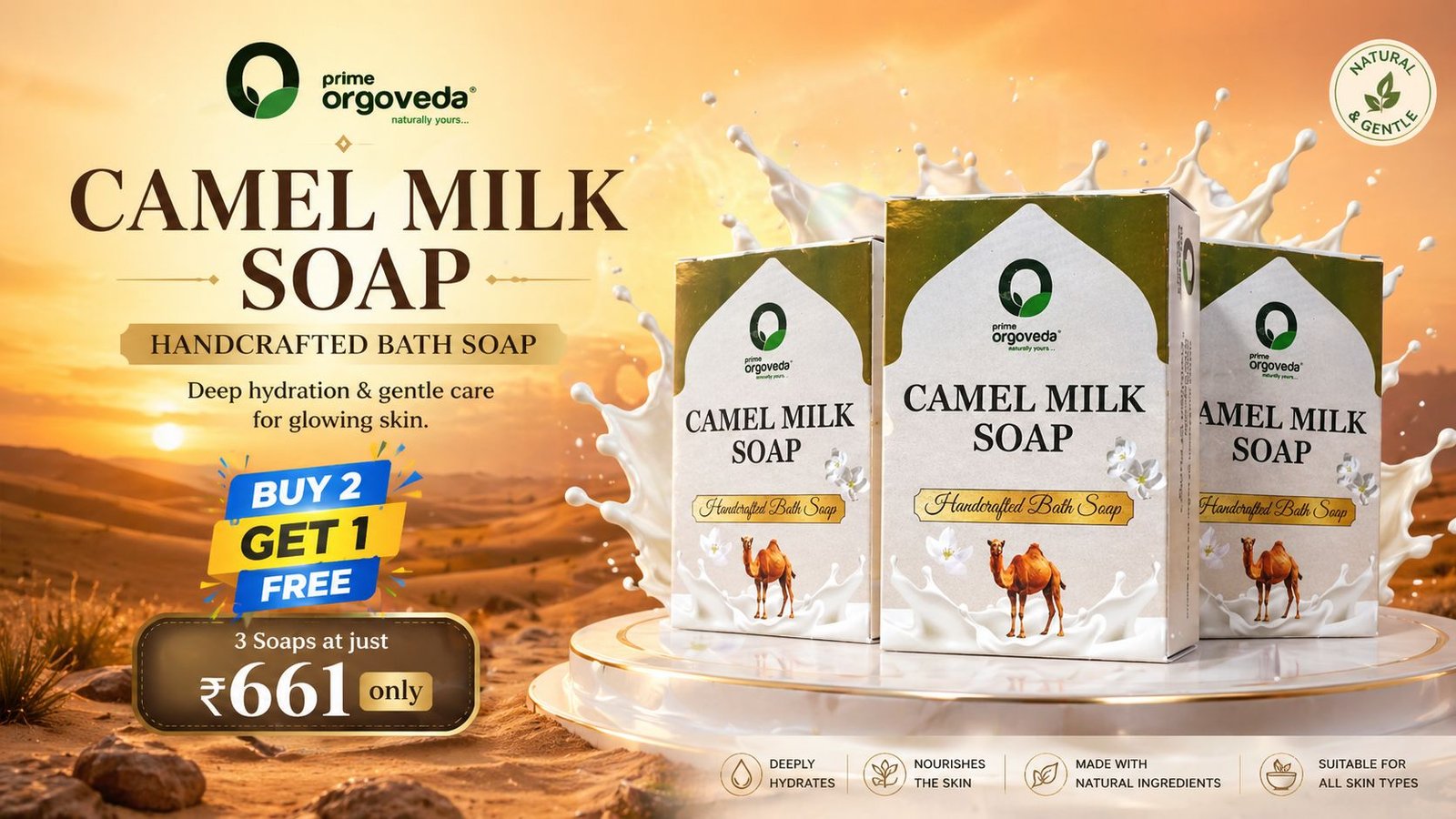 Camel Milk Banner