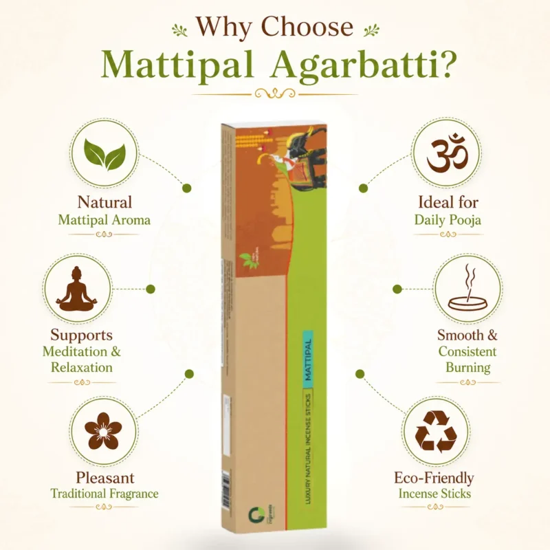 Mattipal Agarbatti Incense Sticks