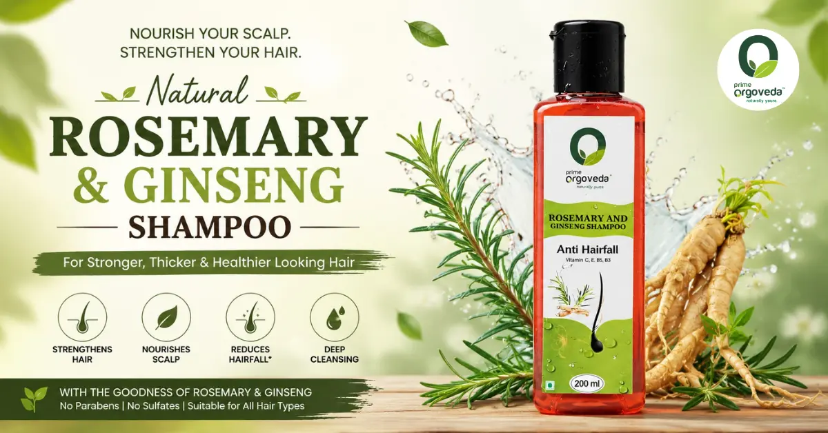 Rosemary and Ginseng Shampoo