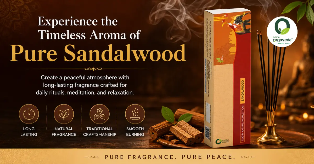 Sandalwood Agarbatti Incense Sticks
