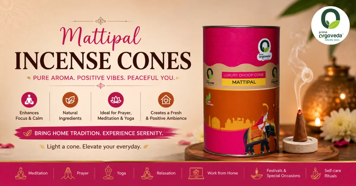 Mattipal Incense Cones