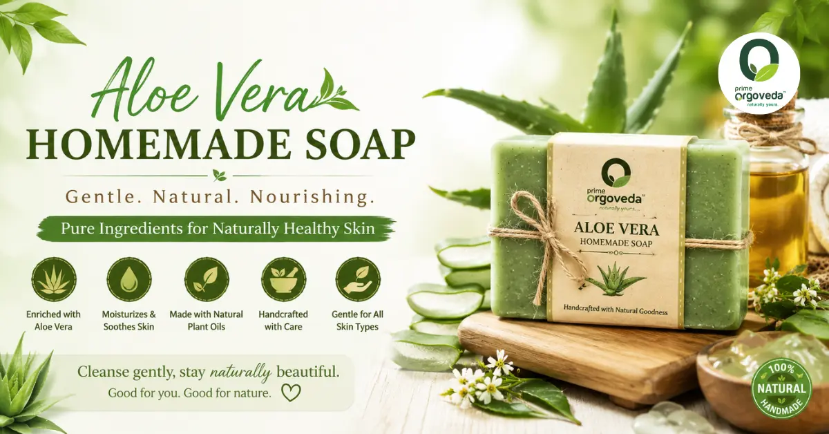 Aloe Vera Homemade Soap