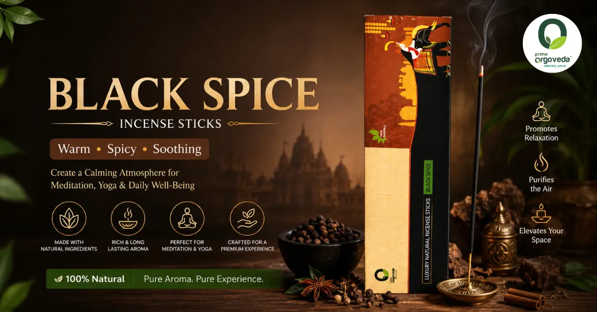 Black Spice Incense Sticks