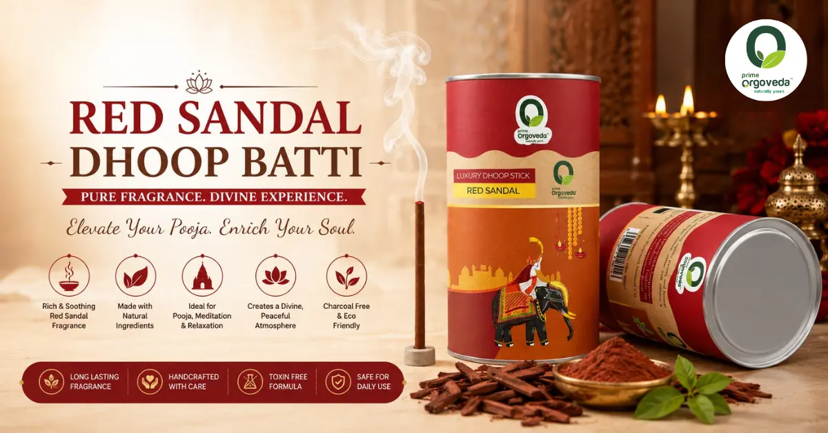 Red Sandal Dhoop Batti