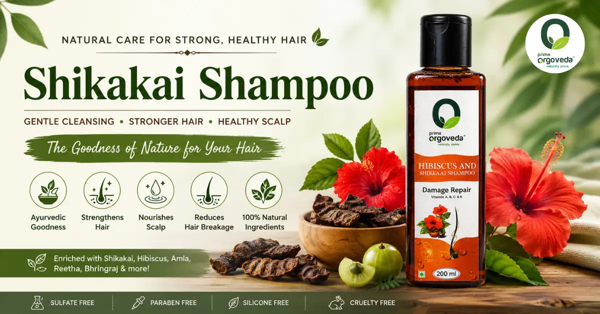 Shikakai Shampoo for Hair Growth