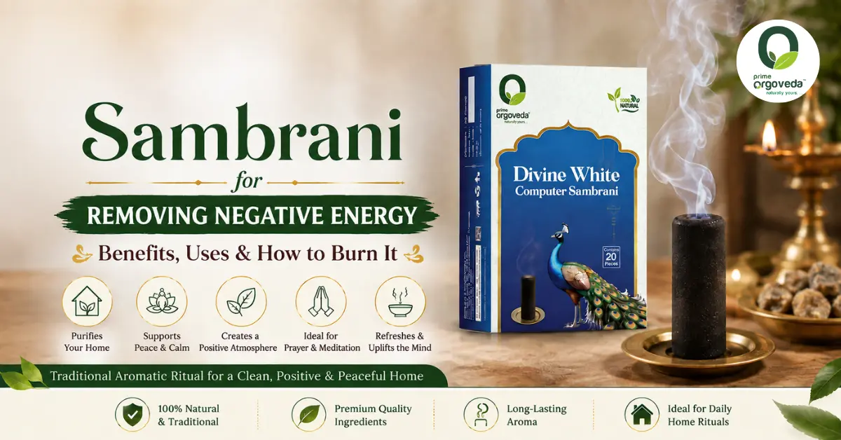 Sambrani for Removing Negative Energy