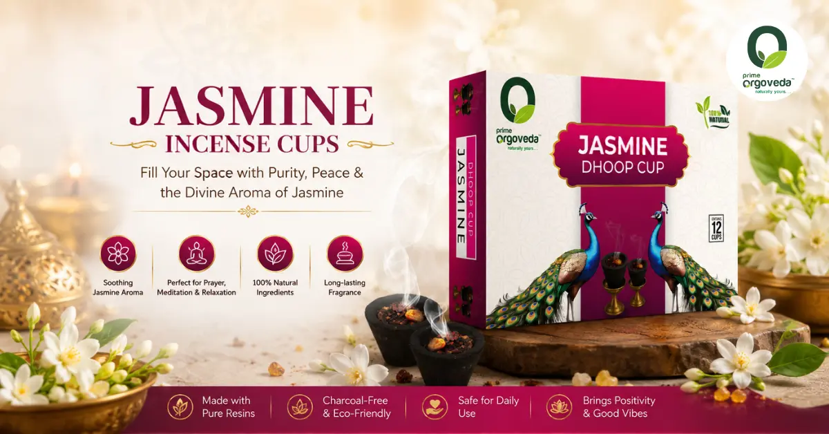 Jasmine Incense Cups