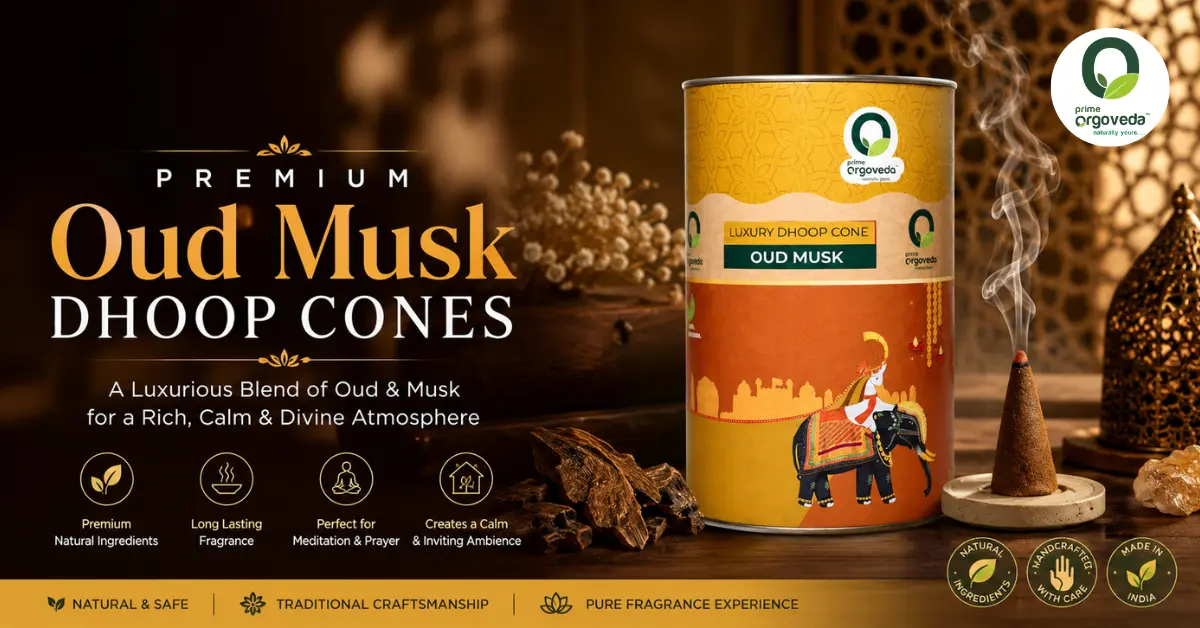 Oud Musk Dhoop Cones