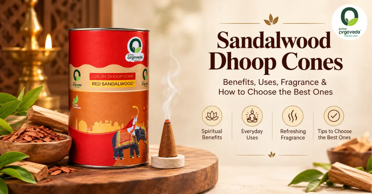 Sandalwood Dhoop Cones