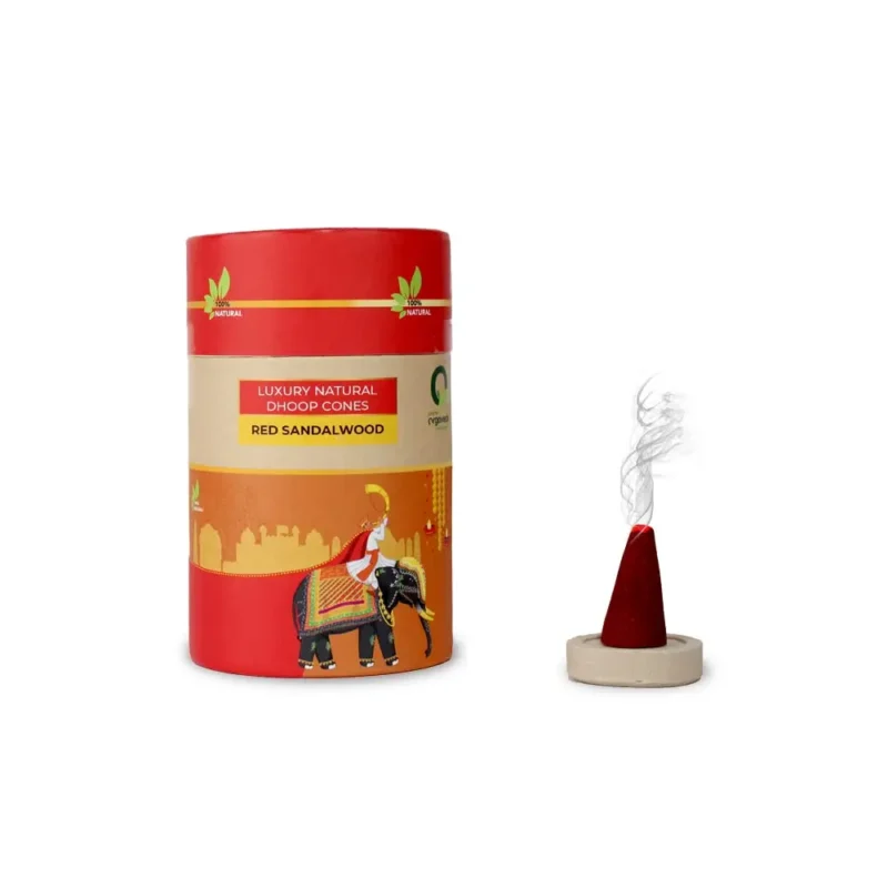 Red Sandalwood Incense Cones